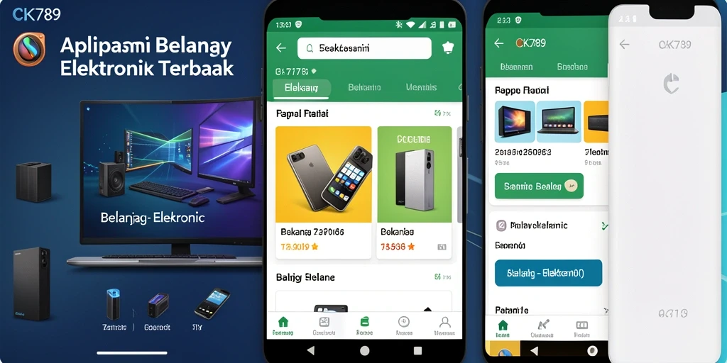 Tampilan antarmuka CK789 yang modern dan mudah digunakan.
