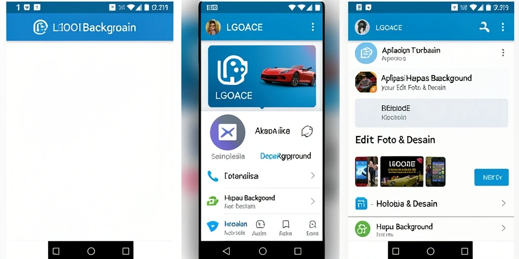 Antarmuka LGOACE yang memudahkan proses penghapusan latar belakang.
