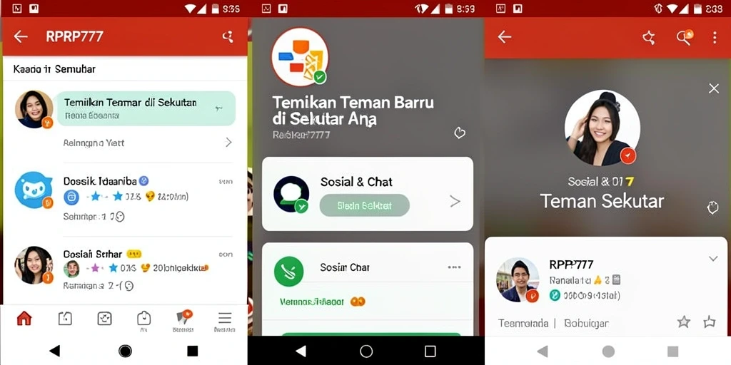 Tampilan antarmuka sederhana dan mudah digunakan RPRP777.