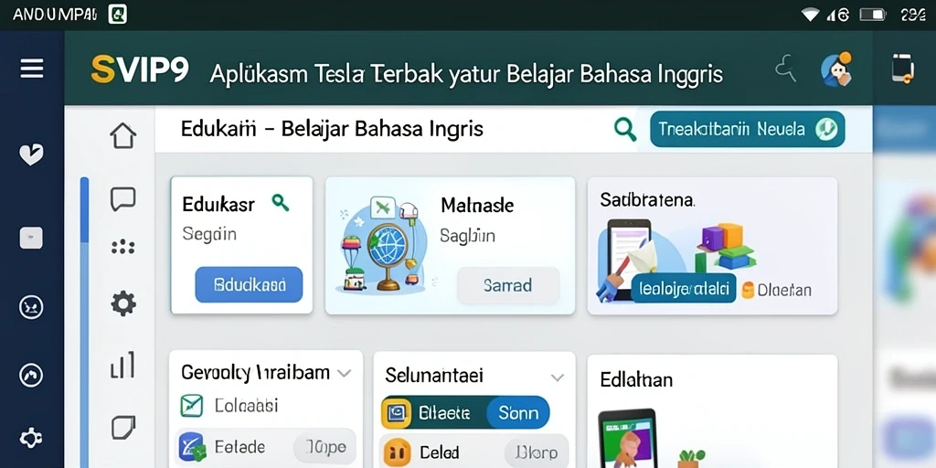 Tampilan antarmuka SVIP9 yang intuitif dan user-friendly.