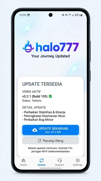 Riwayat Versi halo777 untuk Pengguna Android
